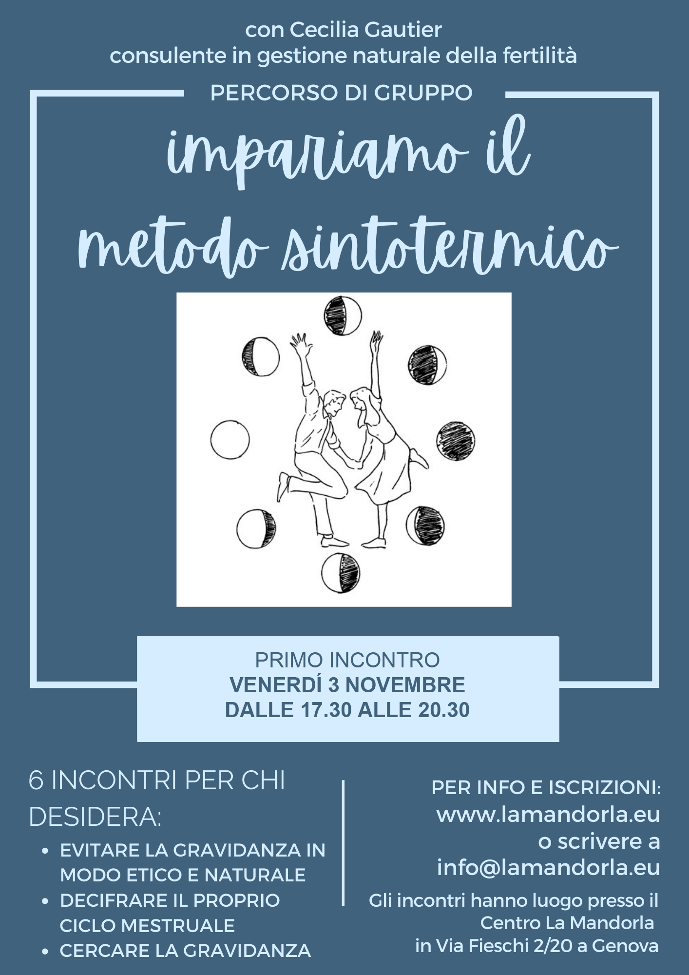 volantino impariamo metodo sintotermico 3 NOV